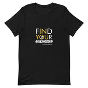 Skiing Find Your Strong Short-Sleeve Unisex T-Shirt