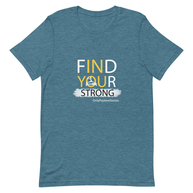 Pilates Find Your Strong Short-Sleeve Unisex T-Shirt