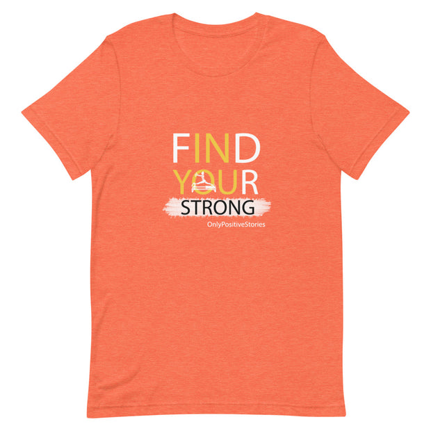 Pilates Find Your Strong Short-Sleeve Unisex T-Shirt