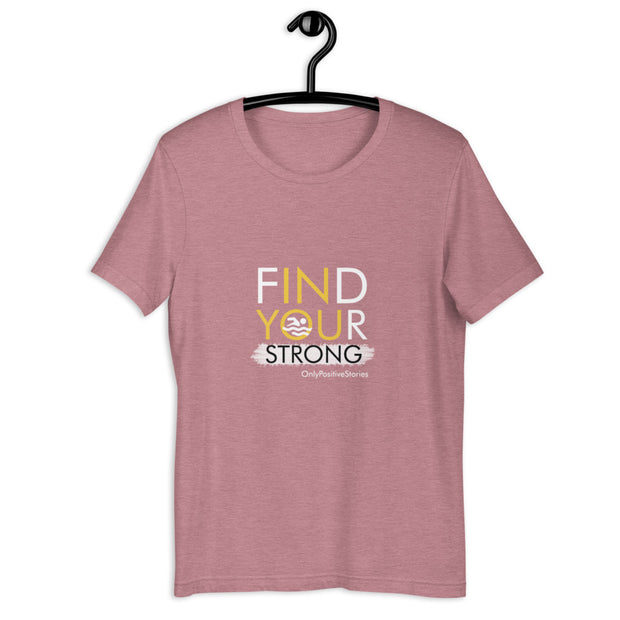 Swimming Find Your Strong Short-Sleeve Unisex T-Shirt