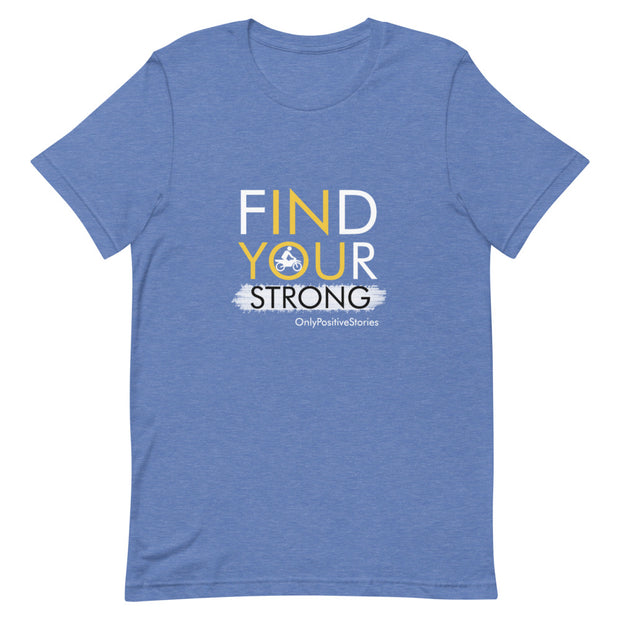 Motorcycling Find Your Strong Short-Sleeve Unisex T-Shirt