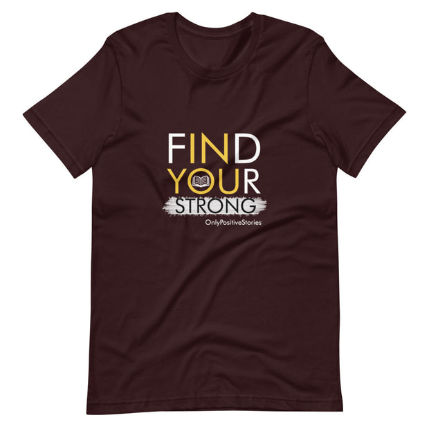 Reading Find Your Strong Short-Sleeve Unisex T-Shirt