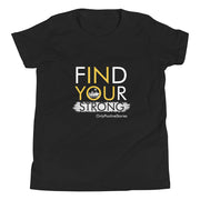 Boating Find Your Strong Youth Short Sleeve T-Shirt