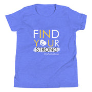Boxing Find Your Strong Youth Short Sleeve T-Shirt